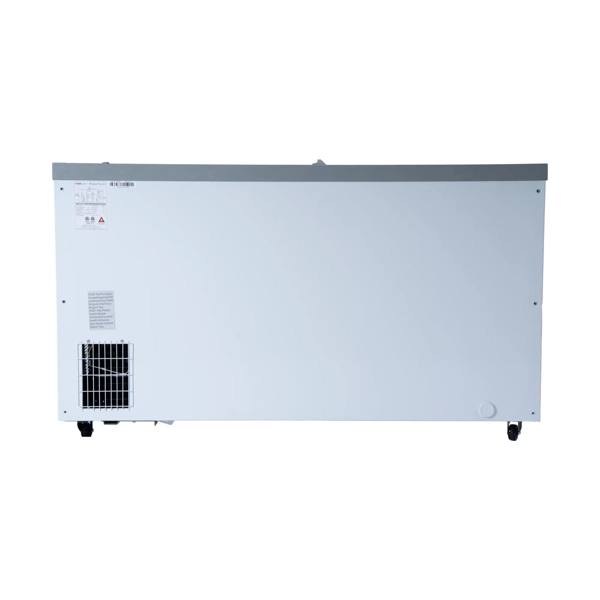 2026 NEW 65 Inch Manual Defrost Island Chest Freezer 16 cu. ft. Capacity in White