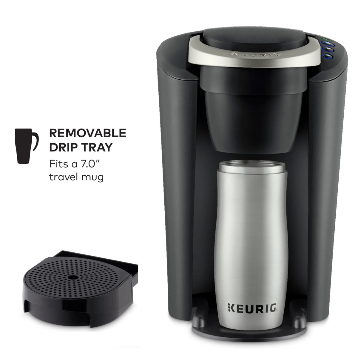 2026 NEW Keurig K-Compact Black Single-Serve K-Cup Pod Coffee Maker