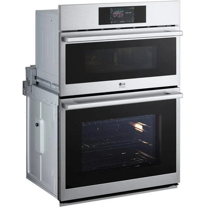 2026 NEW LG Studio WCES6428F 6.4 Cu. Ft. Stainless Combo Smart Wall Oven with Microwave