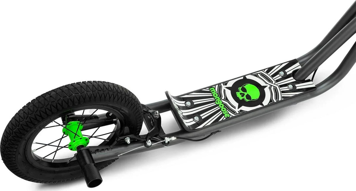 2026 NEW Mongoose Expo Scooter. 12-inch wheels. ages 6 and up. grey