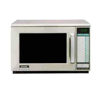 2026 NEW Sharp R-25JTF 2100W Heavy Duty Commercial Microwave Oven,Stainless Steel Door