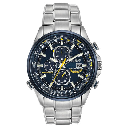 2026 NEW Citizen Men's Eco Drive Blue Angels World Chronograph AT Watch AT8020-54L