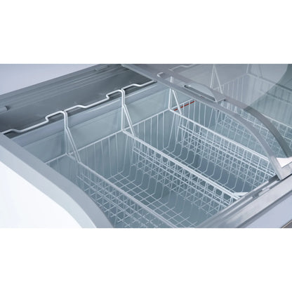 2026 NEW 65 Inch Manual Defrost Island Chest Freezer 16 cu. ft. Capacity in White