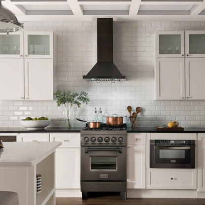 2026 NEW ZLINE 36 in. Wall Mount Range Hood in Black Stainless Steel (BSKBN-36)