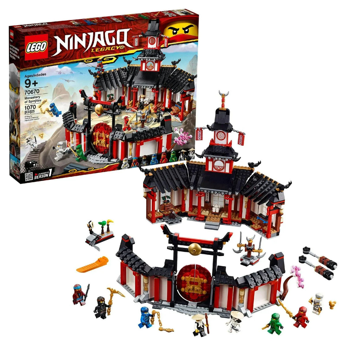 2026 NEW LEGO Ninjago Monastery of Spinjitzu 70670