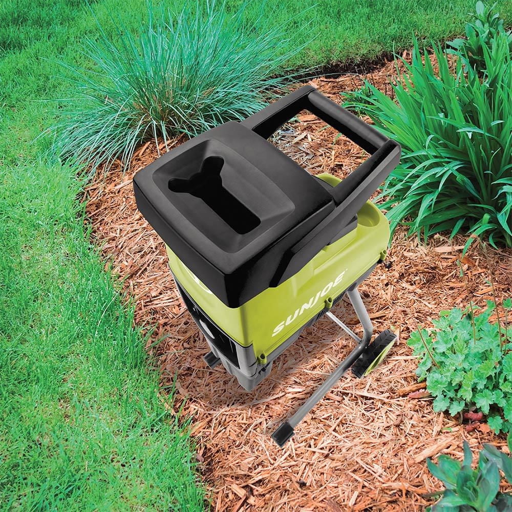 2026 NEW Sun Joe CJ603E 1.7 Inch Cutting Diameter Electric Silent Wood Chipper/Shredder, 15-Amp