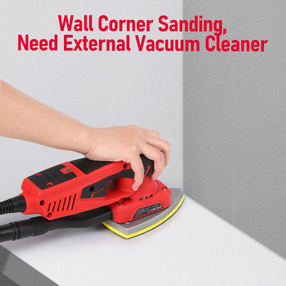 2026 NEW M optimized Electric Detail Sander with 12 Sanding Paper, 350W Brushless Motor Mouse Sander, Powerful & Low Vibration, 10000 RPM, for Wood Working