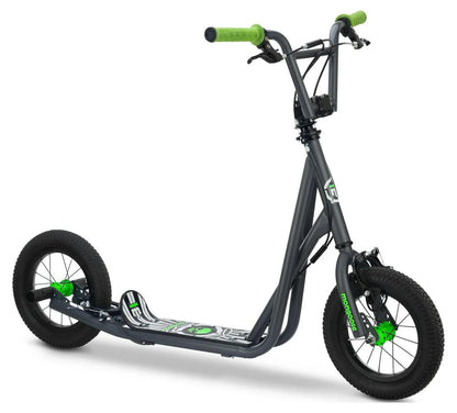 2026 NEW Mongoose Expo Scooter. 12-inch wheels. ages 6 and up. grey