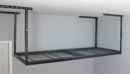 2026 NEW MonsterRax 3' x 8' Overhead Garage Storage Rack Holds 450 Pounds, White