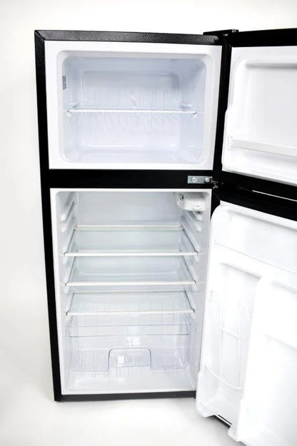 2026 NEW Frigidaire, 4.5 Cu. ft., 2 Door Compact Refrigerator-Chrome Trim, EFR451, Platinum