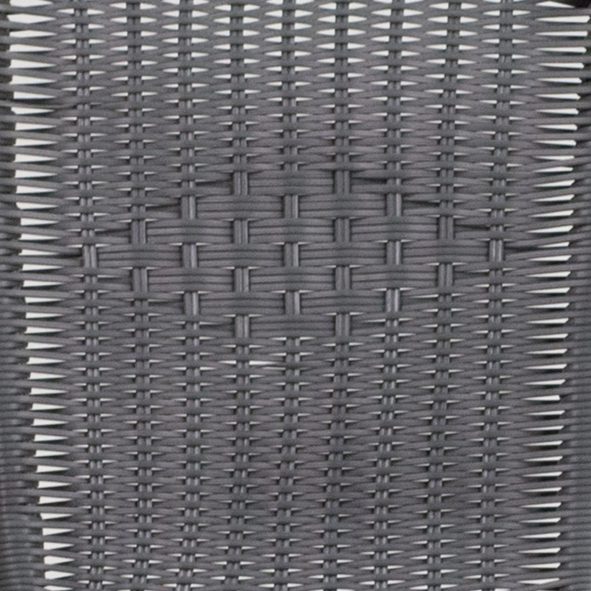 2026 NEW Emma + Oliver Indoor/Outdoor Stacking Rattan Restaurant Patio Chairs, Set of 2, Gray