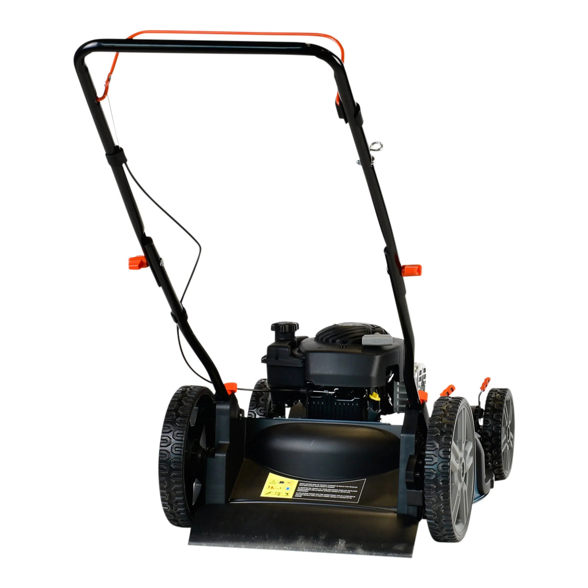 2026 NEW SENIX Gas Lawn Mower, 21-Inch, 125 cc 4-Cycle Briggs & Stratton Engine, 2-In-1 Push Lawnmower, 6-Position Height Adjustment with 11-Inch Rear Wheels, LSPG-M4, Blue
