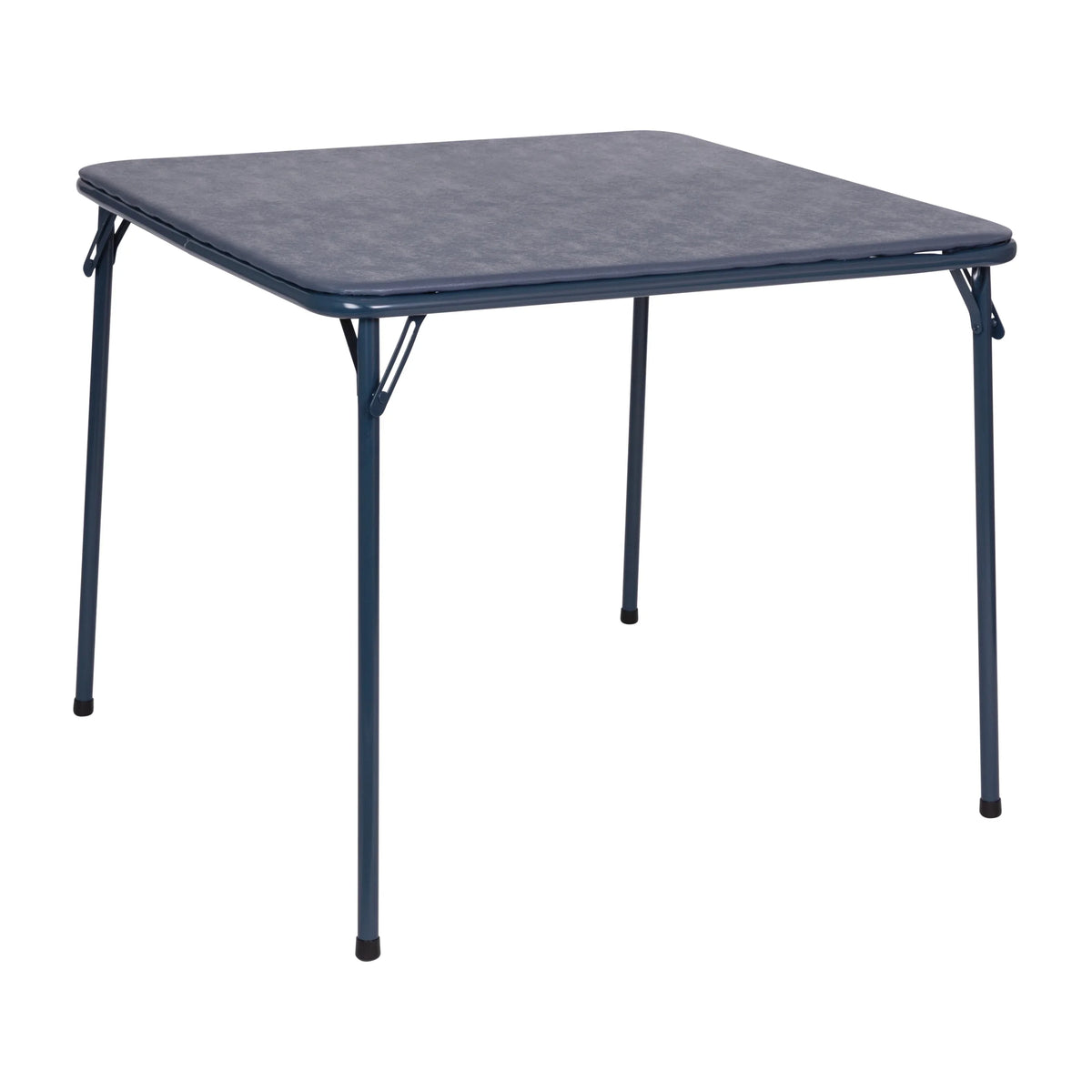 2026 NEW Emma + Oliver 5 Piece Black Folding Game Room Card Table and Chair Set