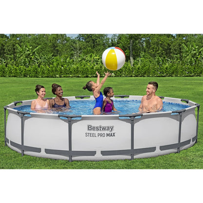2026 NEW Bestway Steel Pro MAX 10' x 30" Above Ground Pool Set Round