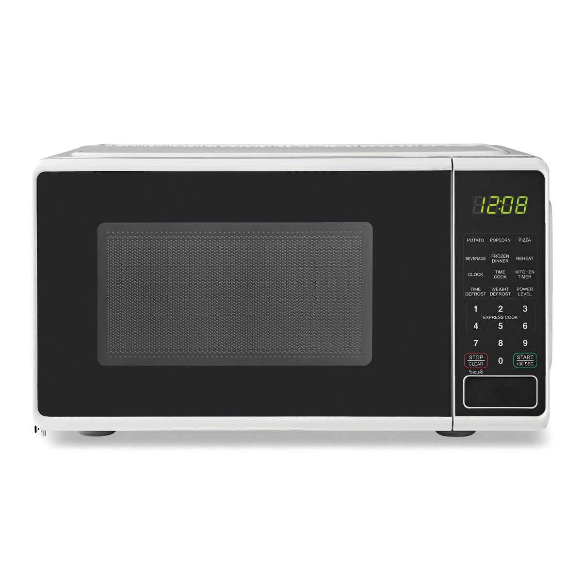 2026 NEW Mainstays 0.7 cu. ft. Countertop Microwave Oven, 700 Watts, White, New