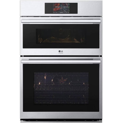 2026 NEW LG Studio WCES6428F 6.4 Cu. Ft. Stainless Combo Smart Wall Oven with Microwave