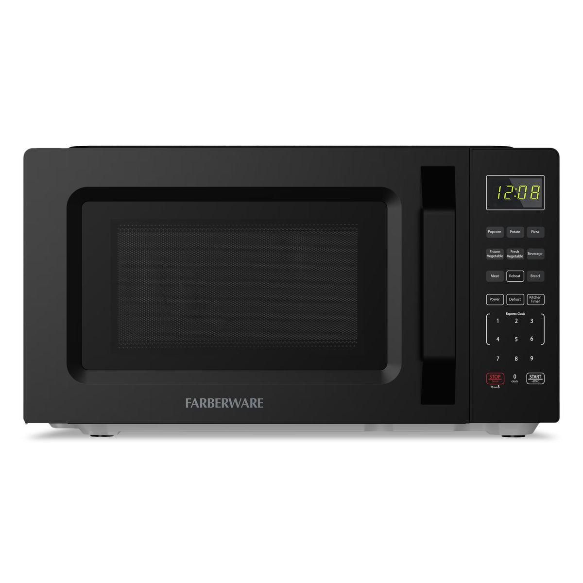 2026 NEW Farberware 1.1 Cu. Ft. 1000-Watt Compact Microwave Oven, Black