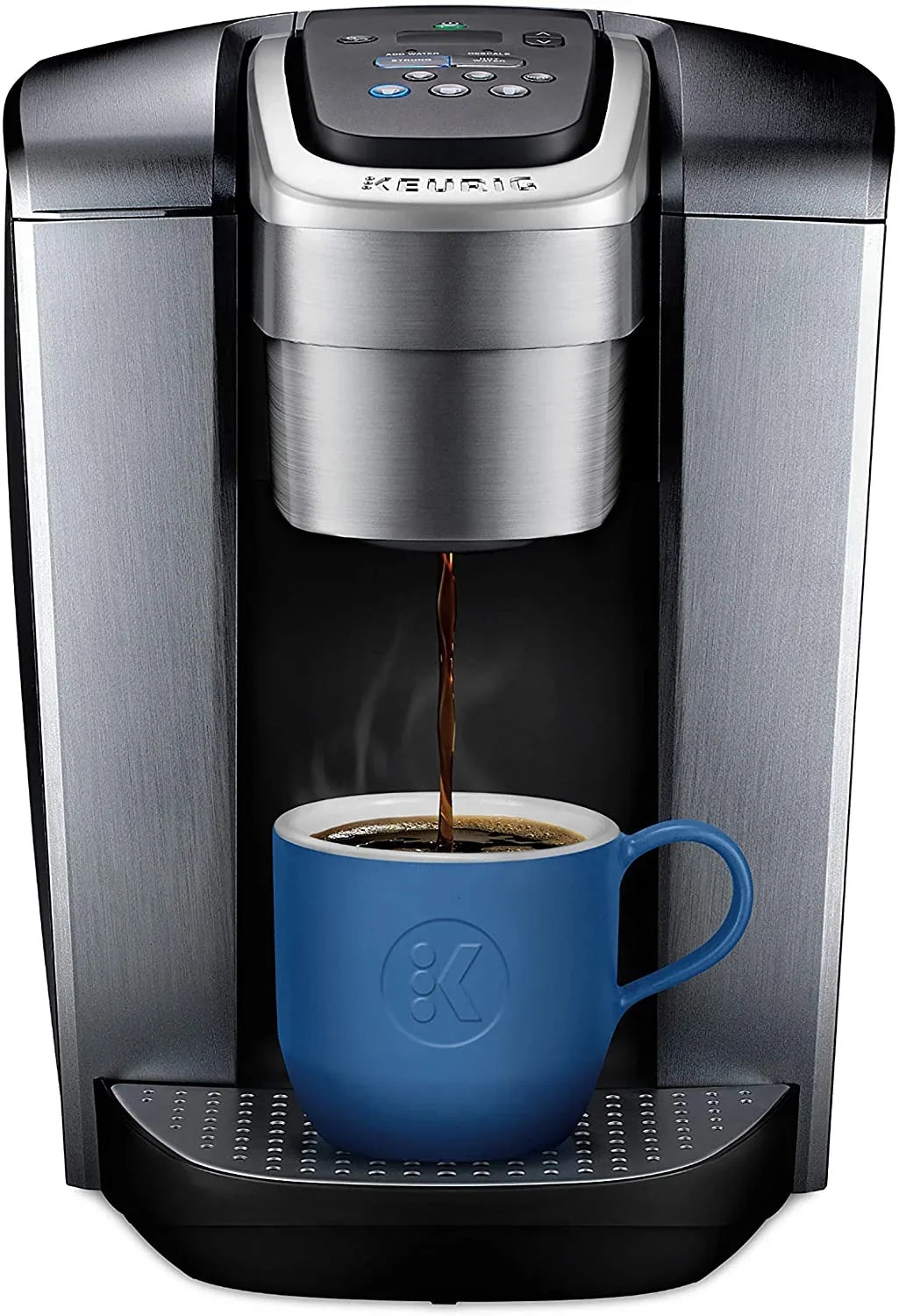 2026 NEW Keurig K-Elite Coffee Maker, Single Serve K-Cup Pod Coffee Brewer, With Iced Coffee Capability & 3-Month Brewer Maintenance Kit Includes Descaling Solution, Water Filter Cartridges & Rinse Pods