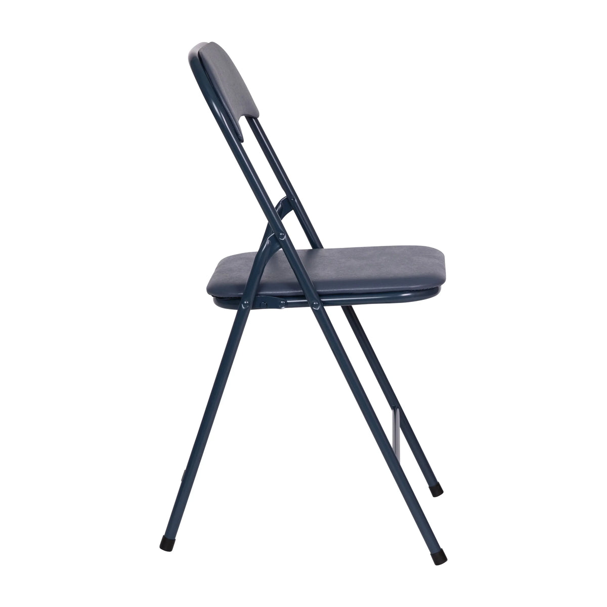 2026 NEW Emma + Oliver 5 Piece Black Folding Game Room Card Table and Chair Set
