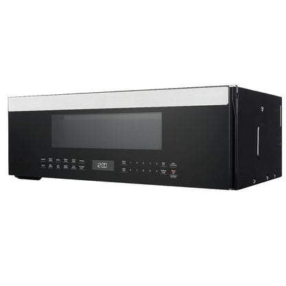 2026 NEW GE Profile 1.2 cu. ft. Low Profile Over-the-Range Microwave in Stainless Steel with Sensor Cooking, 1000W, 400 CFM Venting, LED Light