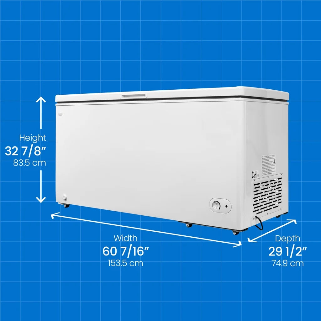 2026 NEW Danby 14.5 cu. ft. Chest Freezer in White DCF145A3WDB
