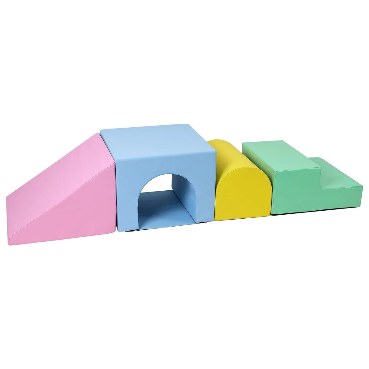 2026 NEW Soft Climbing Indoor Set, Foam Climbing Blocks for Toddlers, Climbing, and Sliding Activity Play Set,4PCS