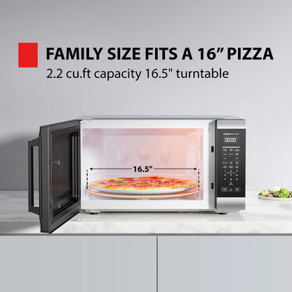 2026 NEW Toshiba 2.2 cu. ft. 24.4'' Microwave Oven in Stainless Steel