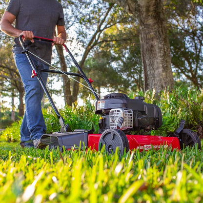 2026 NEW Hyper Tough 20-inch 125cc Gas Push Mower with Briggs & Stratton Engine (Assembly Details: 46.9 lbs; 22.10-inch Height)