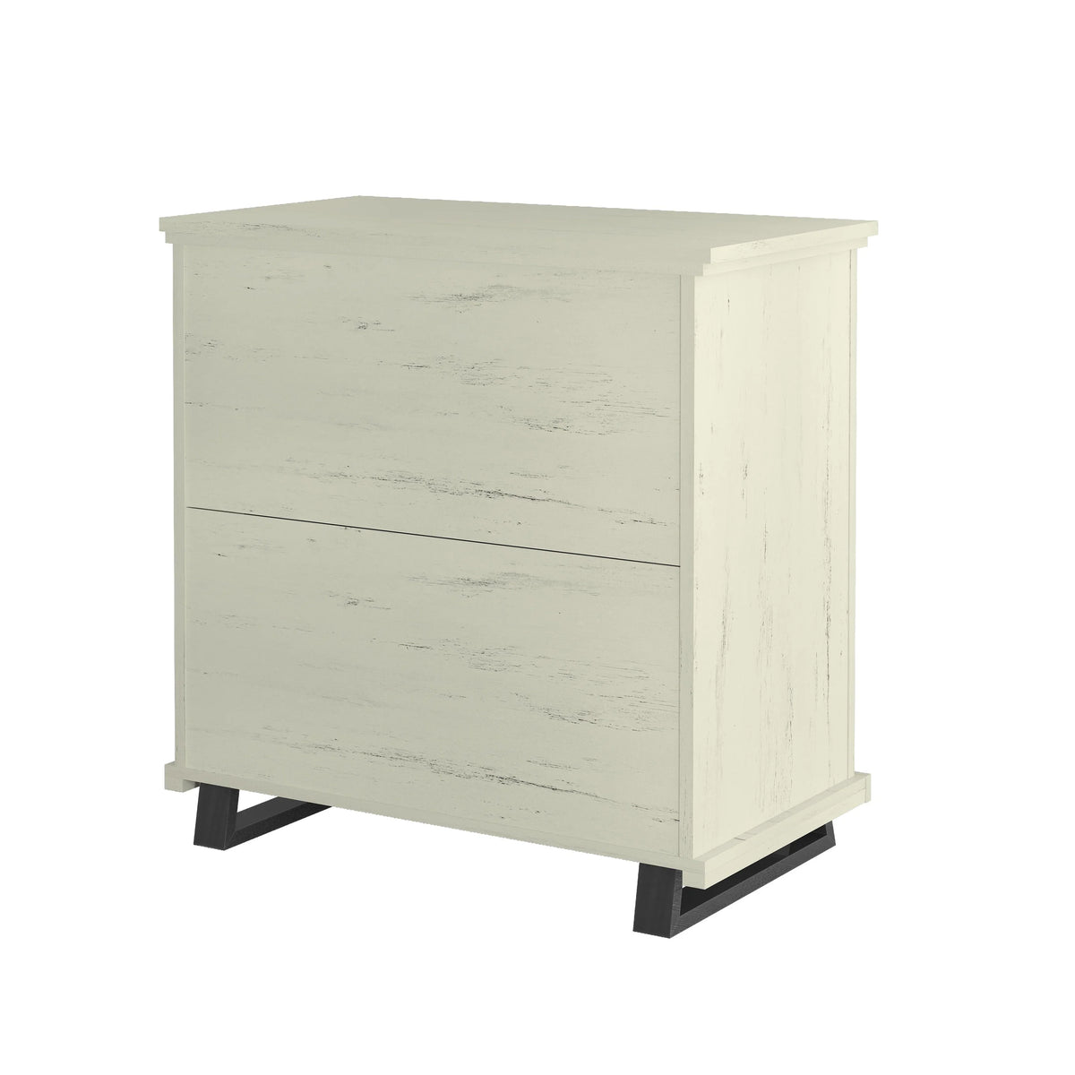 2026 NEW FESTIVO 32 inch Wide 3-Drawer Bedroom Nightstand with Elevated Metal Legs - Beige