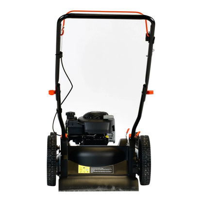 2026 NEW SENIX Gas Lawn Mower, 21-Inch, 125 cc 4-Cycle Briggs & Stratton Engine, 2-In-1 Push Lawnmower, 6-Position Height Adjustment with 11-Inch Rear Wheels, LSPG-M4, Blue