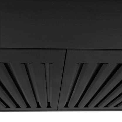 2026 NEW ZLINE 36 in. Wall Mount Range Hood in Black Stainless Steel (BSKBN-36)