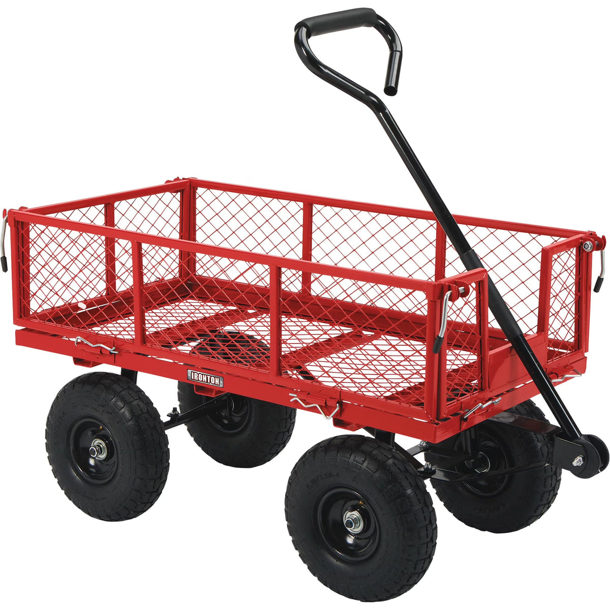 2026 NEW Ironton Steel Garden Cart, 400-Lb. Capacity, 38in.L x 18-1/2in.W x 21in.H