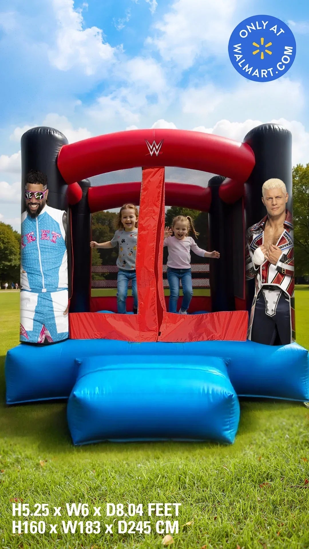 2026 NEW WWE Inflatable Bouncer Indoor/Outdoor