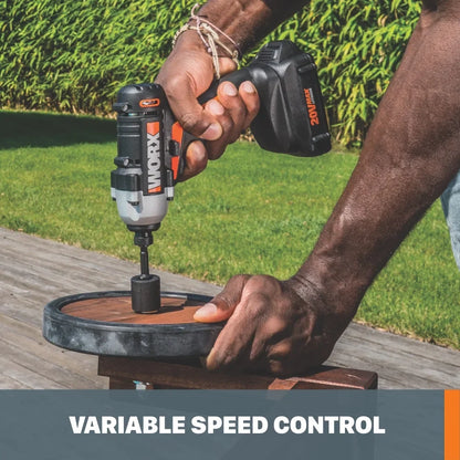 2026 NEW Worx WX291L.9 20V Power Share Cordless Impact Driver (Tool Only)
