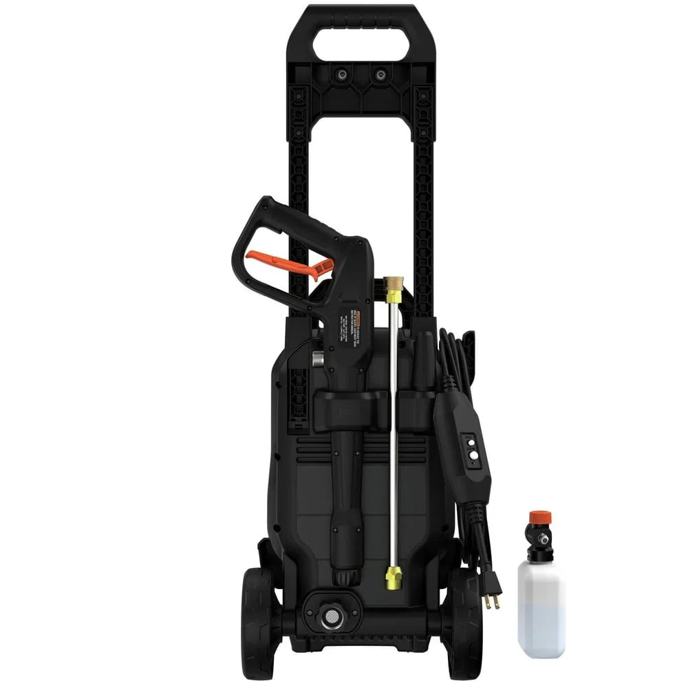 2026 NEW Black & Decker BEPW2000 2000 max PSI 1.2 GPM Corded Cold Water Pressure Washer