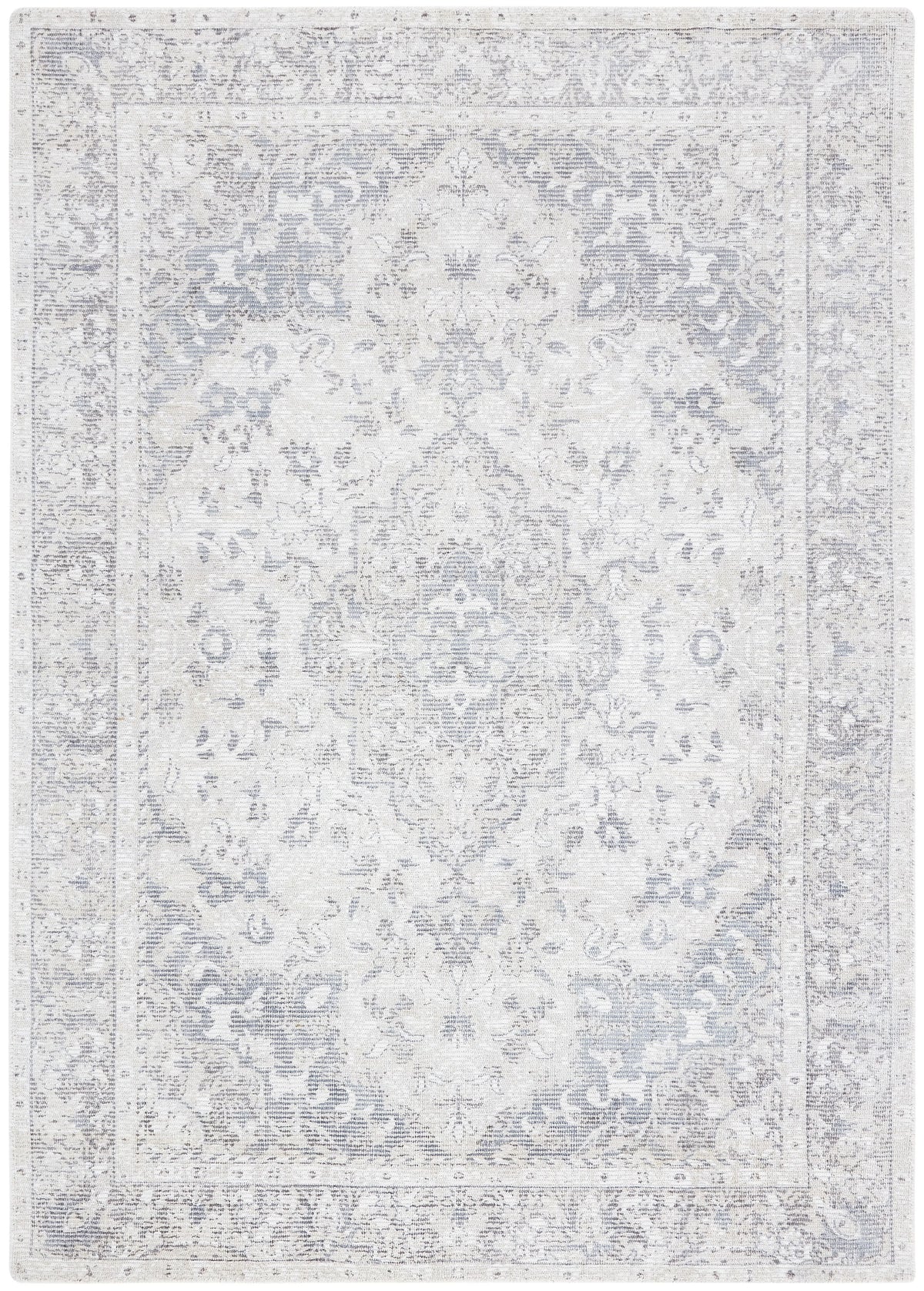 2026 NEW SAFAVIEH Restoration Vintage April Medallion Area Rug, Grey/Ivory, 8' x 10'
