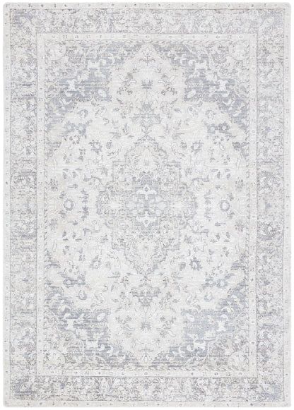 2026 NEW SAFAVIEH Restoration Vintage April Medallion Area Rug, Grey/Ivory, 8' x 10'