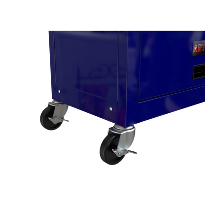 2026 NEW Pouseayar 8-Drawer High Capacity Rolling Tool Chest Storage Cabinet, Blue