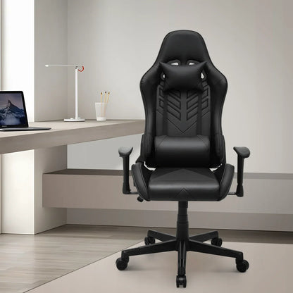 2026 NEW Magshion Ergonomic Gaming Chair, Comfortable Gaming Chair, Computer Chair Leather Desk Chair Adjustable Swivel Gaming Office Chair, Blue