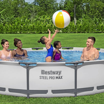 2026 NEW Bestway Steel Pro MAX 10' x 30" Above Ground Pool Set Round