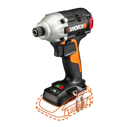 2026 NEW Worx WX291L.9 20V Power Share Cordless Impact Driver (Tool Only)