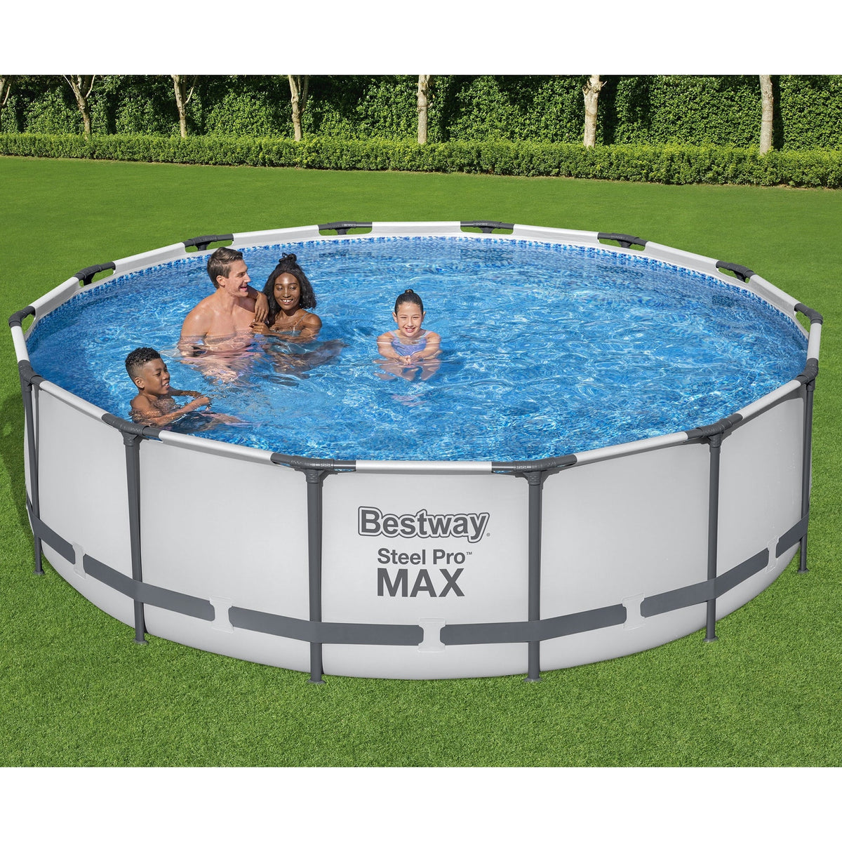 2026 NEW Bestway Steel Pro MAX 10' x 30" Above Ground Pool Set Round