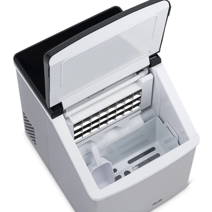 2026 NEW Newair Portable Countertop 40lb Clear Ice Maker Machine, Stainless Steel