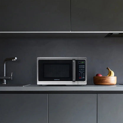 2026 NEW Farberware Classic 0.9 Cu. Ft 900-Watt Microwave Oven, Stainless Steel