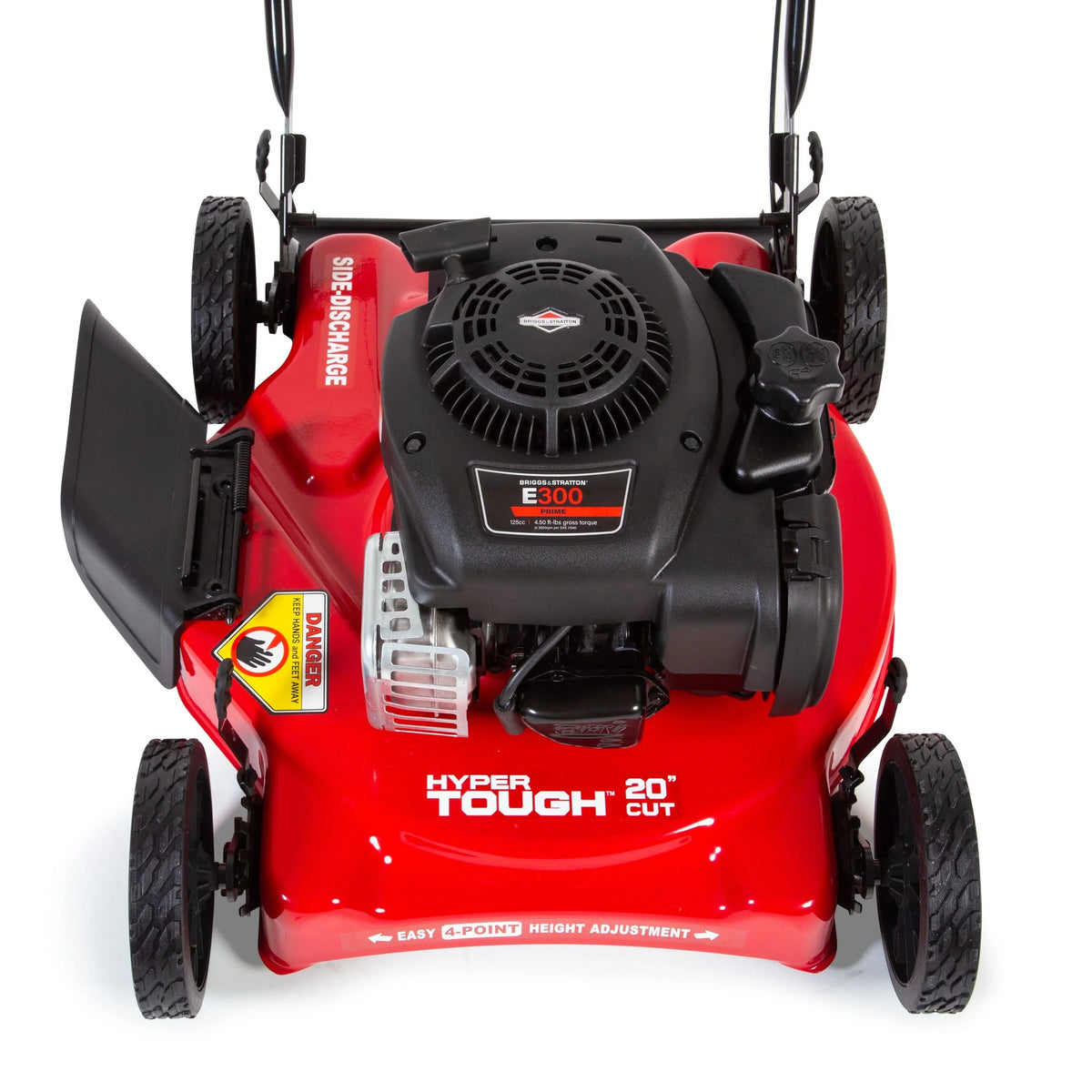 2026 NEW Hyper Tough 20-inch 125cc Gas Push Mower with Briggs & Stratton Engine (Assembly Details: 46.9 lbs; 22.10-inch Height)