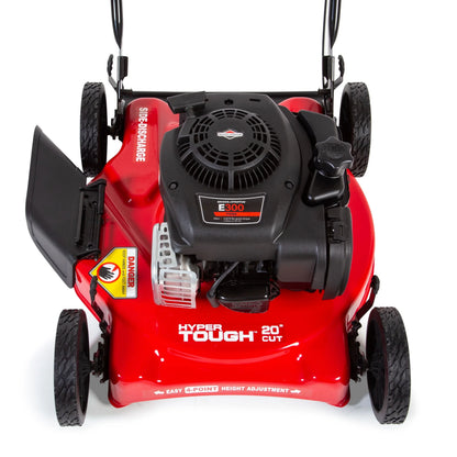 2026 NEW Hyper Tough 20-inch 125cc Gas Push Mower with Briggs & Stratton Engine (Assembly Details: 46.9 lbs; 22.10-inch Height)