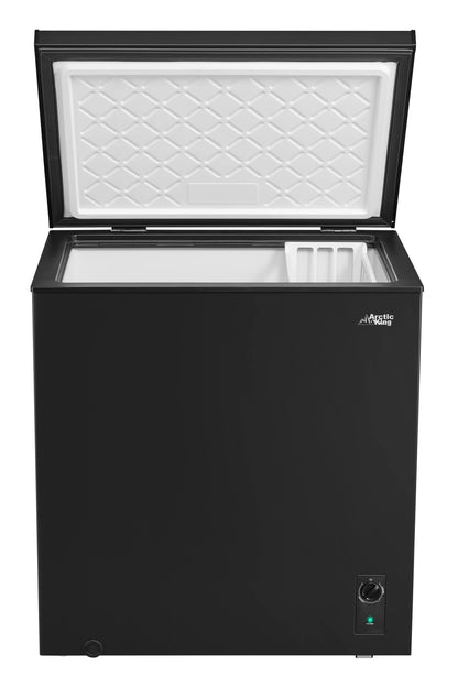 2026 NEW Arctic King 7.0 Cu ft Chest Freezer, Convertible, Black