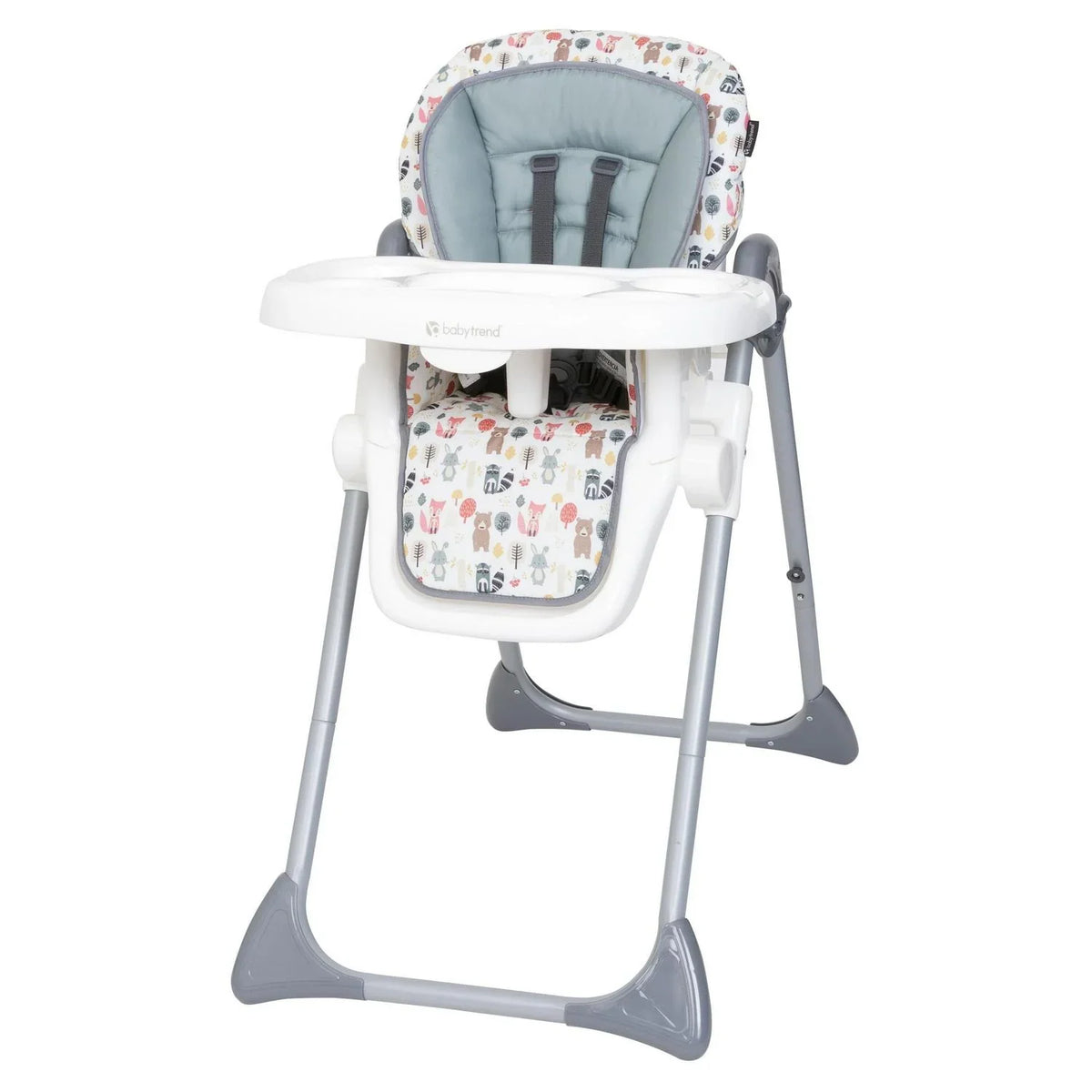 2026 NEW Baby Trend Sit Right 3-In-1 High Chair. Forest Party