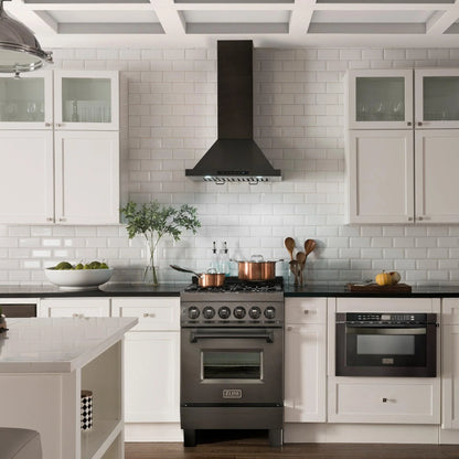 2026 NEW ZLINE 36 in. Wall Mount Range Hood in Black Stainless Steel (BSKBN-36)