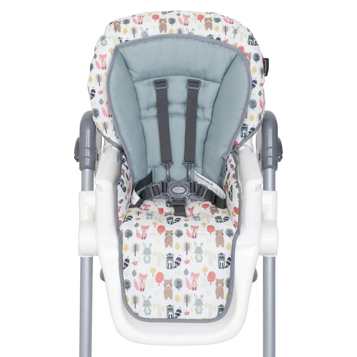 2026 NEW Baby Trend Sit Right 3-In-1 High Chair. Forest Party